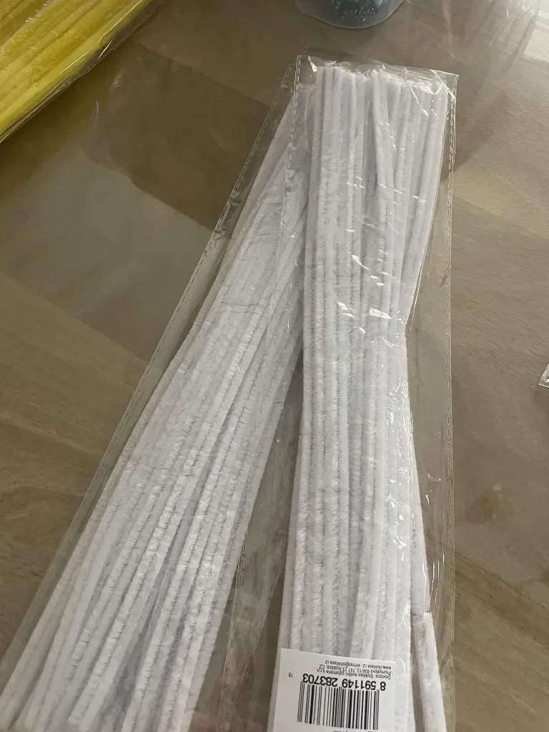 Lot de 20 fils chenille rigides