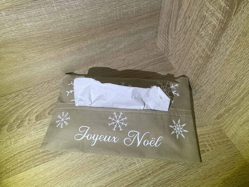 Boîte à mouchoirs Noël 