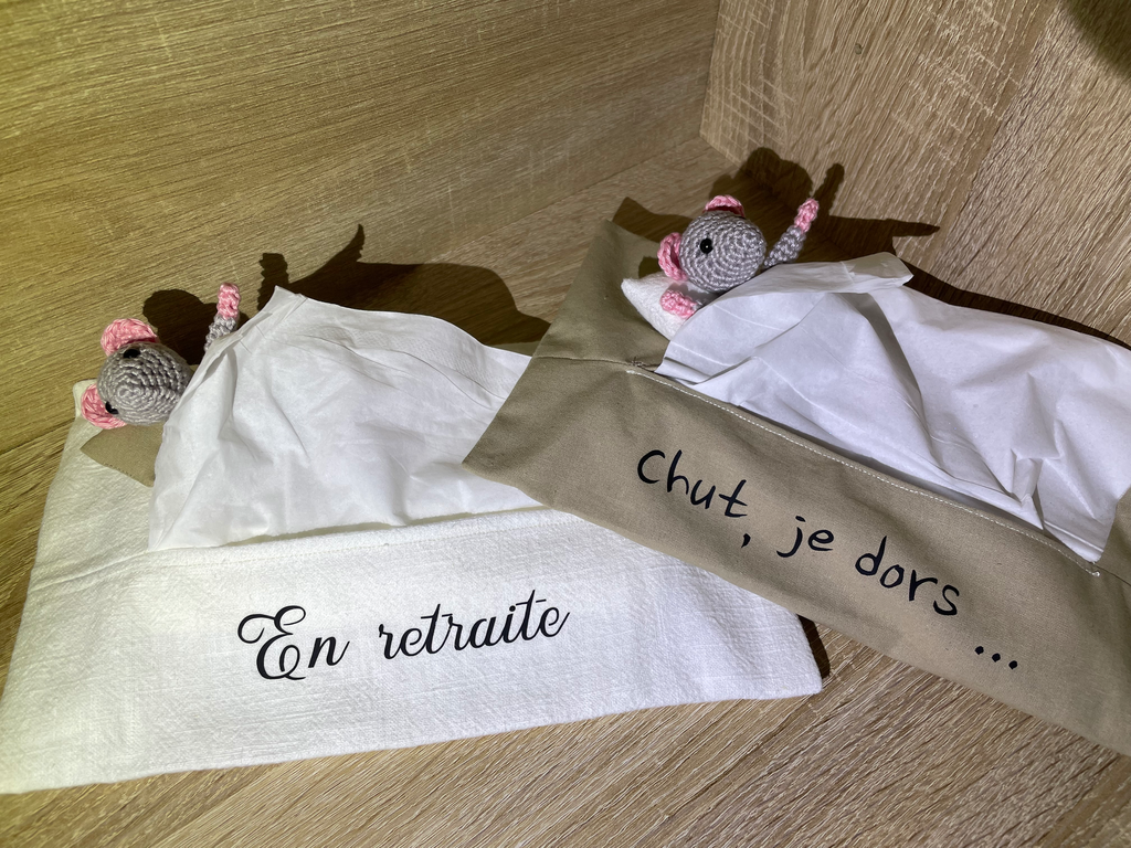 Boîte à mouchoirs souris